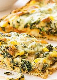 Pizza delicioasa cu ton si boabe de porumb