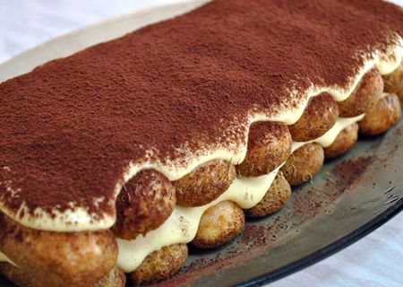 Tiramisu cu trufe de ciocolata