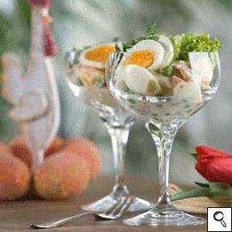 Salata de oua cu sparanghel verde