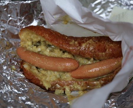 Kuuma koira, un hot-dog dulce 