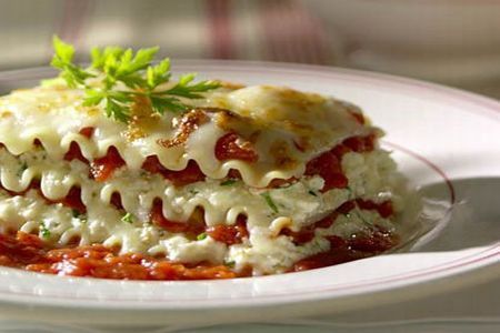 Retete vegetariene. Lasagna vegetariana.