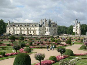 gradina de la Castelul de Chenonceau