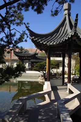 Zig Zag Bridge and Moonlocking Pavilion