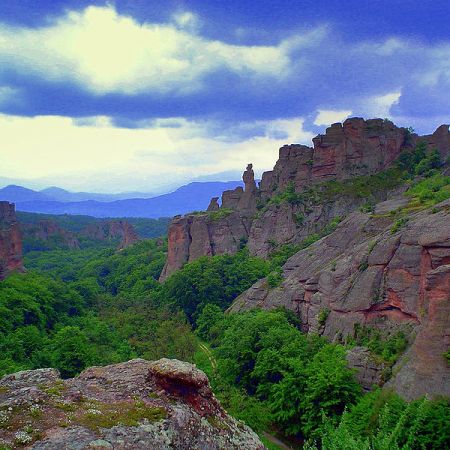 Bizarele stanci Belogradchik din Muntii Balcanici, Bulgaria