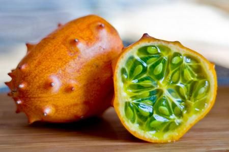 Fructe comestibile neobisnuite. Kiwano