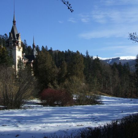 Iarna la Castelul Peles