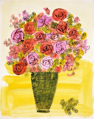 Andy Warhol - Cos cu flori