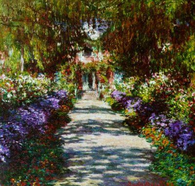 Claude Monet - Gradina de la Giverny