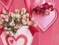 aranjament floral pentru valentine day - dragobete