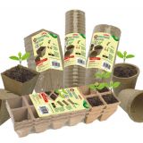 100 de vase biodegradabile pentru plante