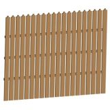 Gard lemn 20 uluci 1.8 x 2m