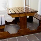 Mobilier din lemn terasa Timisoara - Masa picnic 