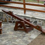 Mobilier gradina Timisoara - Balansoar din lemn pentru copii