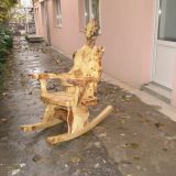 Scaun balansoar rustic
