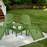 Set Adirondack pentru terasa si gradina